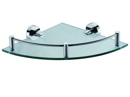 Modern Chrome Bathroom Corner Shelf 9510T04046C For Discount