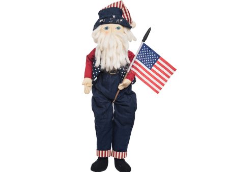 Old Glory Santa Figurine on Sale