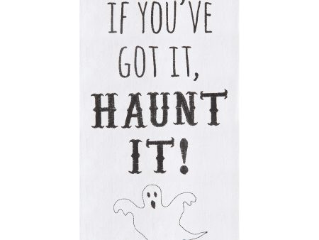 Haunt It Kitchen Towel For Sale