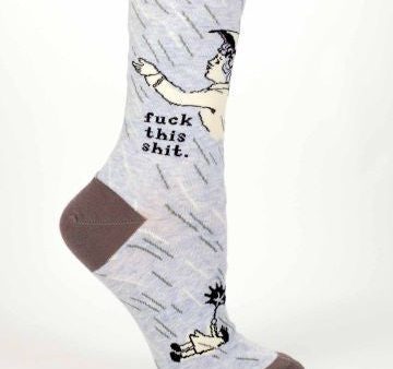 F**k This Shit  Women s Crew Sock Online now