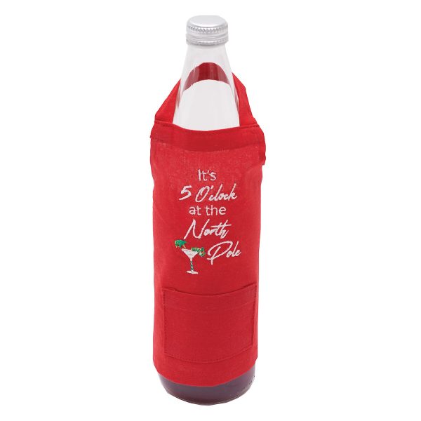 5 At North Pole Wine Apron Online Hot Sale