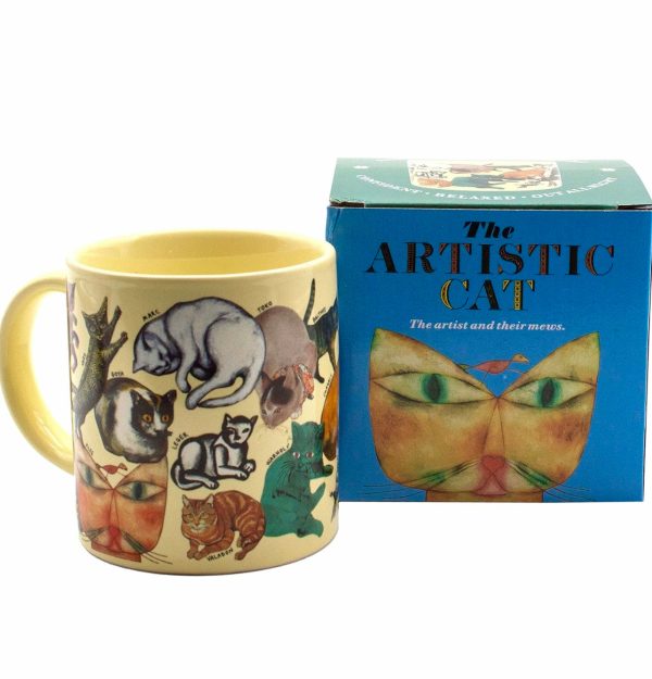 Artistic Cat Mug Online now