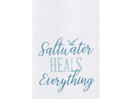 Saltwater Heals Kitchen Towel Discount