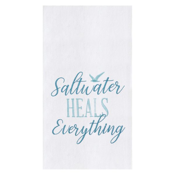 Saltwater Heals Kitchen Towel Discount