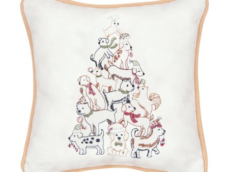 Puppy Tree Mini Pillow Sale