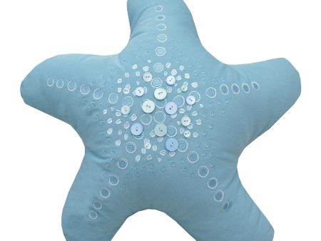 Shaped Sea Star Oceana Indoor Outdoor Pillow Fashion