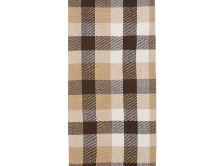 Dunmore Plaid Cocoa Kitchen Towel Fashion