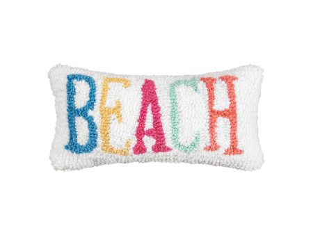 Beach Hooked Mini Pillow Online