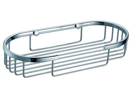 Modern Chrome Bathroom Oval Basket 9510T04041C Online Hot Sale