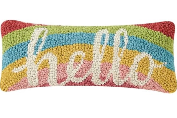 Hello Hook Pillow Online Sale