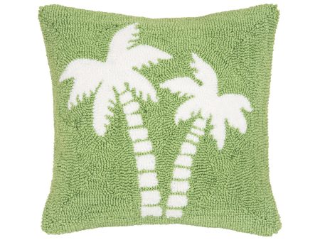 Beachy Palm Trees Pillow on Sale