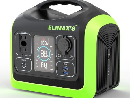 ELIMAX s 600w Portable Solar Power Station on Sale