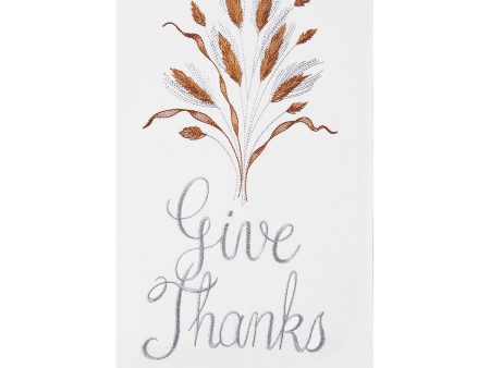 Give Thanks Kitchen Towel For Discount