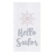 Hello Sailor Kitchen Towel For Sale