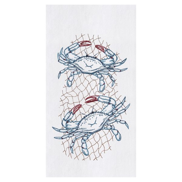 Crab Net Kitchen Towel Online Hot Sale