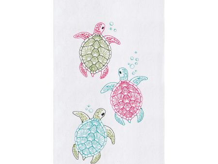 Rainbow Turtle Kitchen Towel on Sale