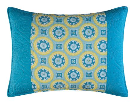 Delilah Blue Standard Sham on Sale