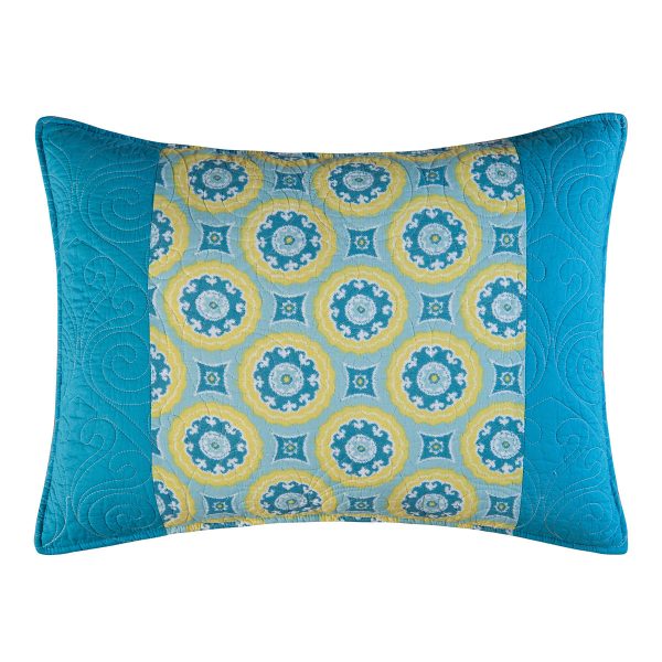 Delilah Blue Standard Sham on Sale