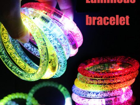 1pcs  Glow In The Dark Luminous Rings Bracelet Online