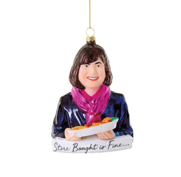 Ina Garten Glass Ornament - Store Bought Is Fine For Cheap