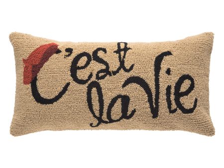 C est La Vie Pillow For Discount