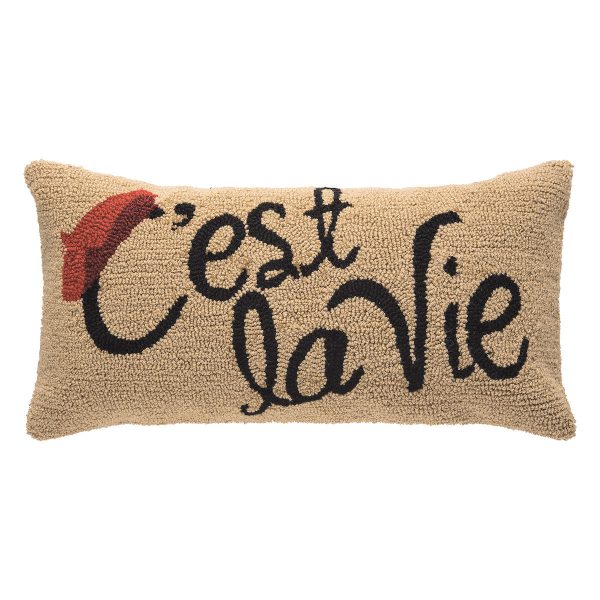 C est La Vie Pillow For Discount