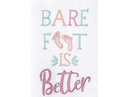 Barefoot is Better Kitchen Towel Online now