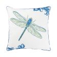 Blue Dragonfly Indoor Outdoor Pillow Discount