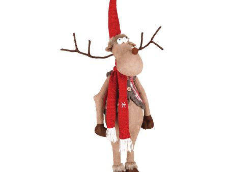 Plush Reindeer, Med on Sale