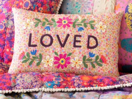 Embroidered Giving Pillow Fashion