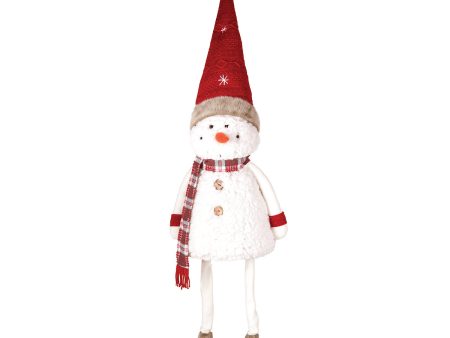 Large Plush Bobble Snowman Fashion