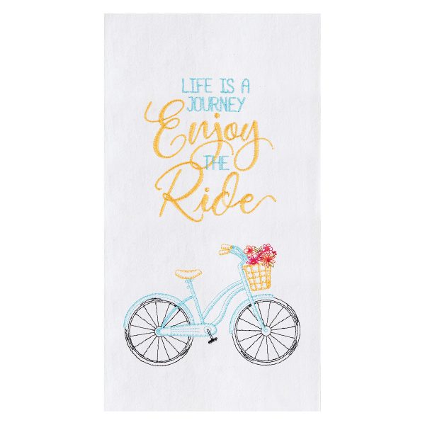 Enjoy The Ride Kitchen Towel For Discount