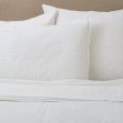 Sloane White Standard Sham For Cheap