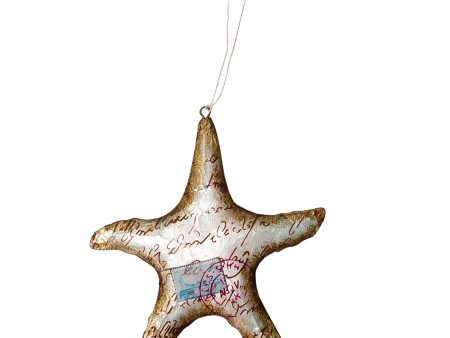 Postcard Beach Starfish Ornament For Cheap