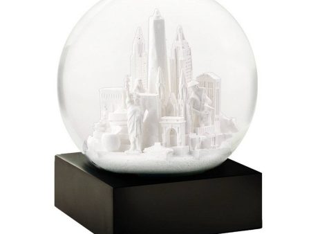 NYC White Snow Globe Cheap