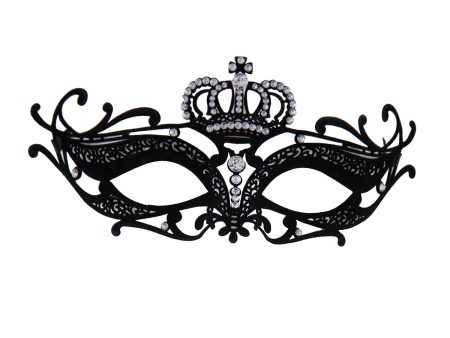 Queen Diamond Flocked Mask For Discount