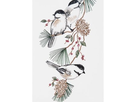 Chickadees Kitchen Towel For Discount