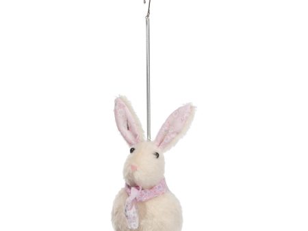 Fluffy Rabbit Ornament Online now