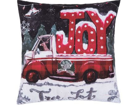 Tree Lot Joy Pillow Online Hot Sale