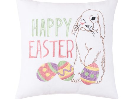 Happy Easter Bunny Mini Pillow For Discount