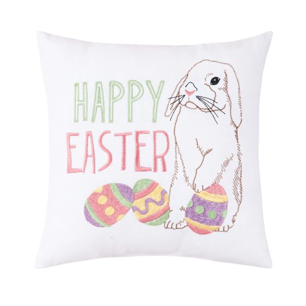 Happy Easter Bunny Mini Pillow For Discount