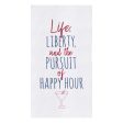 Life, Liberty Kitchen Towel Online now