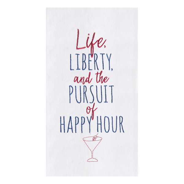 Life, Liberty Kitchen Towel Online now