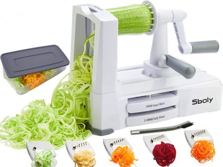 Vegetable Slicer with 5 Blades on Sale