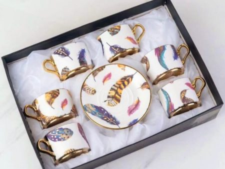 12Pc Coffee Tea Cups Set Fashion