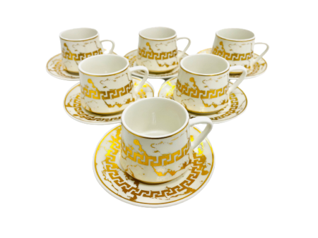 12Pc Espresso Coffee Cups Set For Cheap