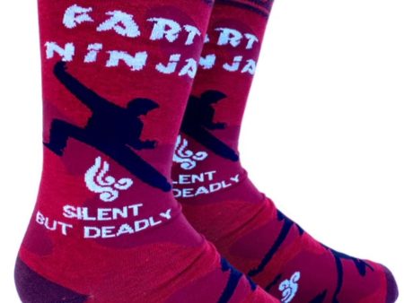 Fart Ninja Mens Socks Discount