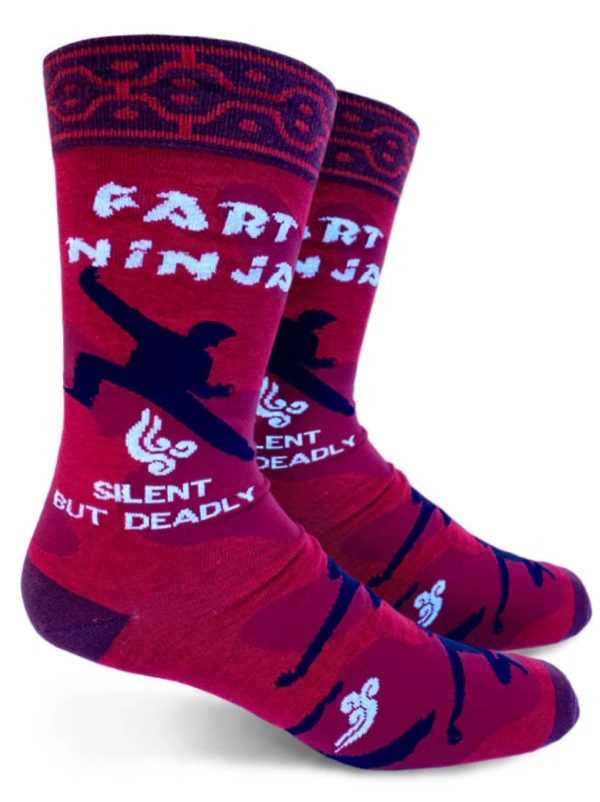 Fart Ninja Mens Socks Discount