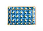 Basketweave Rectangle Tray Online now