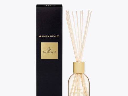 Arabian Nights Glasshouse Diffuser 8.4 oz.  White Oud  Fashion